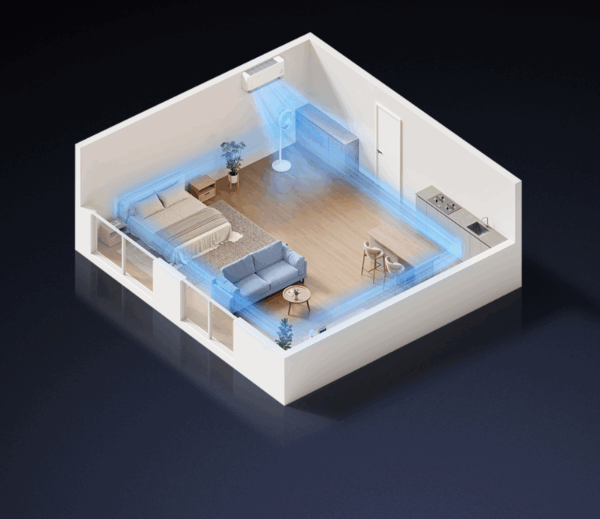 Кондиционер Xiaomi Сплит система инвертор Mijia Air Conditioner 35GW-NA20/M2A1(W) — изображение 15