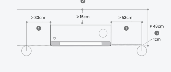 Кондиционер Xiaomi Сплит система инвертор Mijia Fresh Air Conditioner KFR-35GW/F3A1 — изображение 2